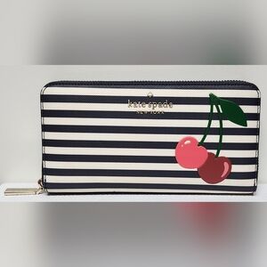 KATE SPADE Zip Along Bing Continental Wallet